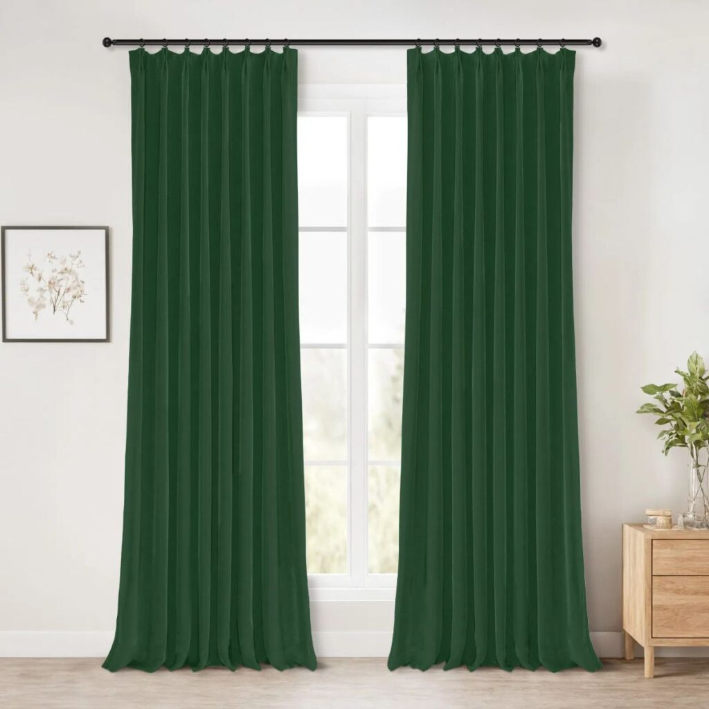 Harmonia | Total Darkness Blackout & Soundproof Curtains Custom Drapes for Living Room & Bedroom, Homerilla