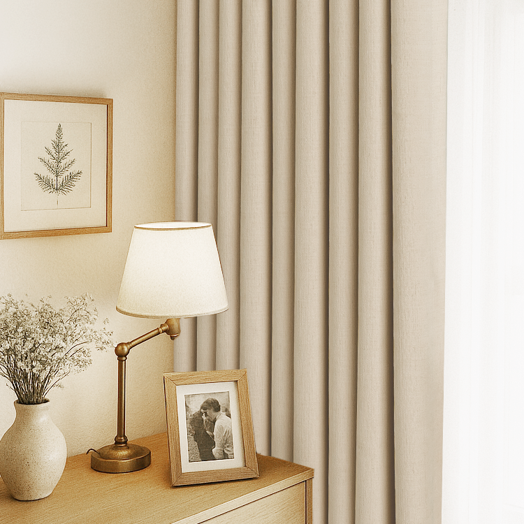 Seren Chenille Blackout Curtains Custom Drapes for Living Room & Bedroom, Homerilla